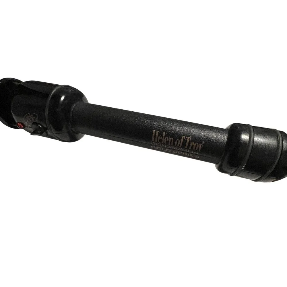Helen of Troy Professional Gold Series Curling Iron Gold Black 1.5 Inch Barrel